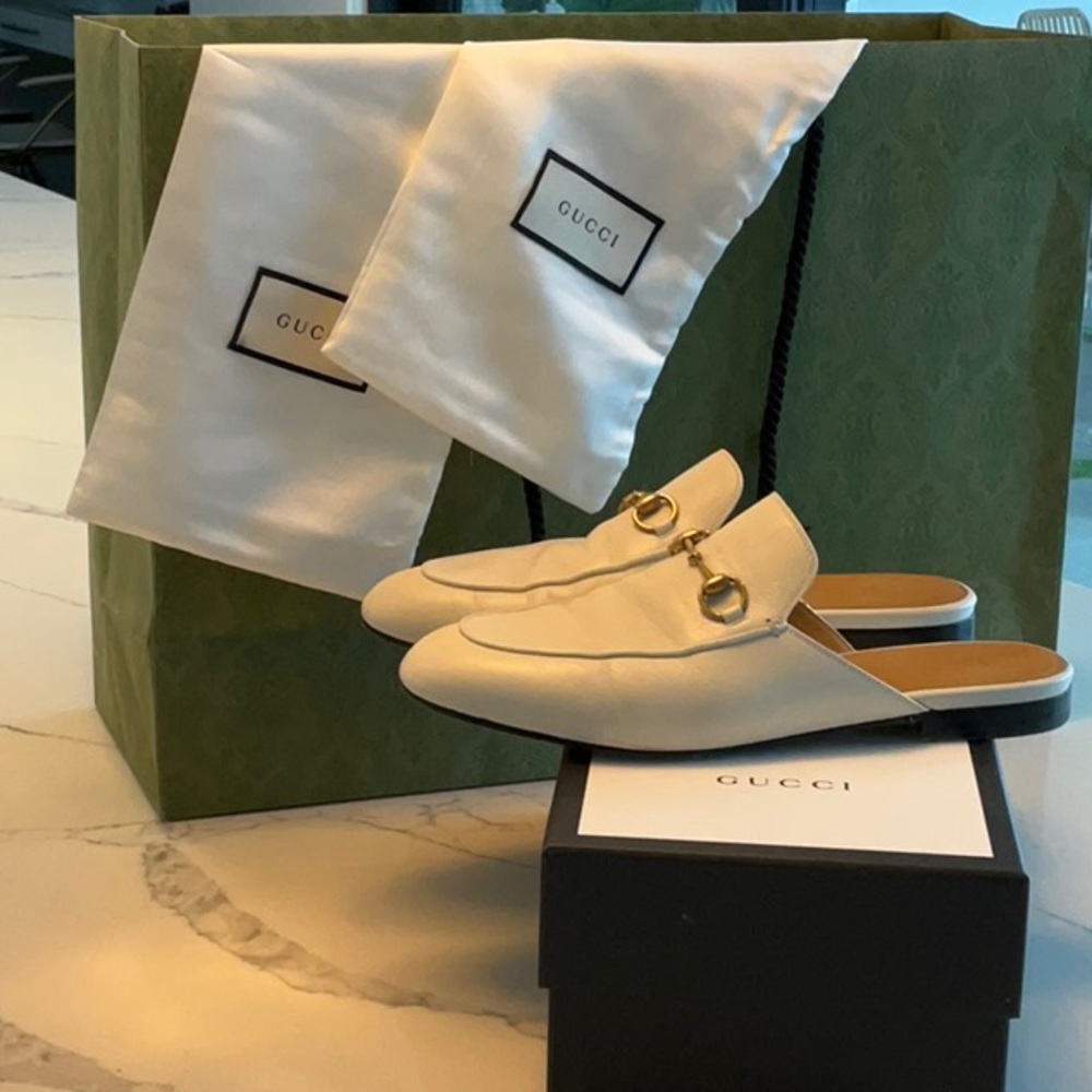 Gucci size 40 Princeton’s mule